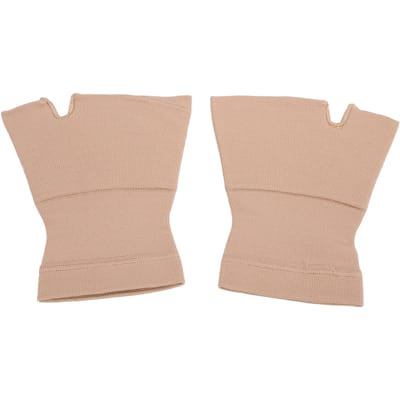 Compressie polsband Carpaal Tunnel Syndroom Artritis Pijnverlichting Polssteunmouw XL S(for 2-4kg) beige