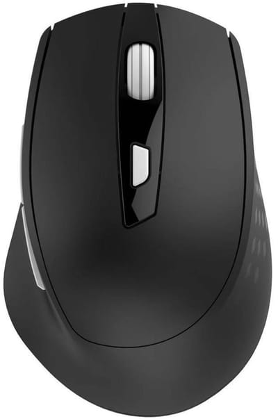 Draadloze Muis Laptop - Computermuis - Muis Computer - Stille Draadloze Muis - Geschikt voor Computer – Mac – PC - Zwart