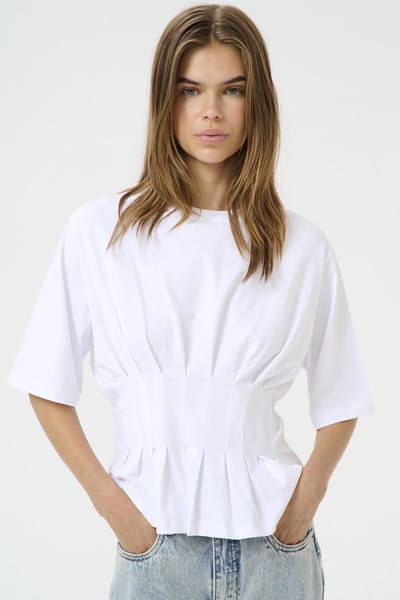 T-shirt in getailleerd model model 'inez'
