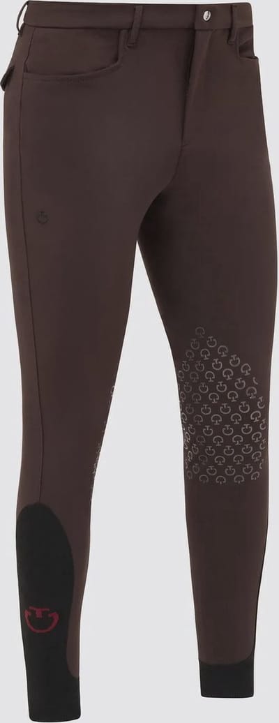 Cavalleria Toscana Heren Knie Grip Rijbroek Basic XS Wit