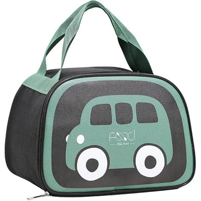 Sac à Lunch Portable Chaud pour Enfants Boîte Sac Fourre-tout Dessin Animé Paquet d'Isolation Isotherme Thermique Nourriture Pique-nique Pochette pour Garçons Filles
