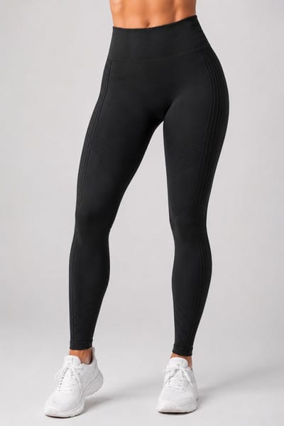 SparkNine Coreflex sportlegging - S - zwart - hoge taille - elastisch - squatproof - ondersteuning