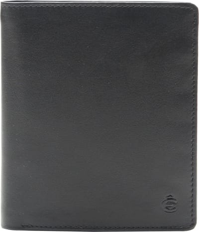 Esquire Portemonnee Slim Wallet High Black Zwart