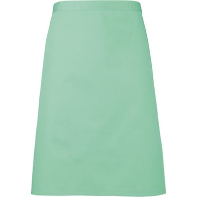 Premier Dames/Dames Mid-Length Apron (Pakket van 2) (Aqua)