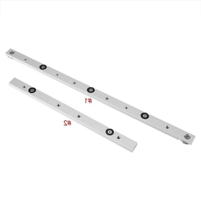 Aluminium Legering Glijstaaf Tafelzaag, Houtbewerking Tool - Duurzaam en Precies (300mm)