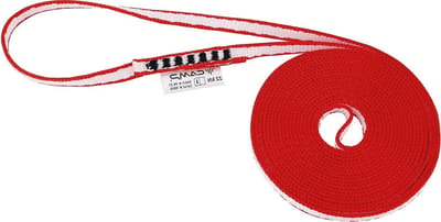 Express Ring - Dyneema Riem - Klimmen Verbinding - Lichtgewicht Dyneema - 240 cm - Wit/Rood