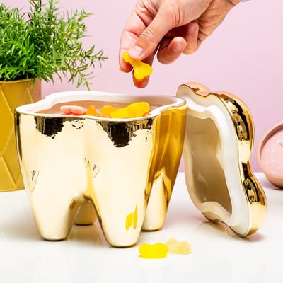 Sweet Tooth Snoeptrommel - Goud van Bitten