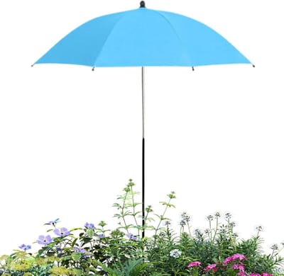 Plantenparasol Opvouwbaar - Draagbare Zonwering - Planten Beschermen - UPF Groter Dan 50 - 103 x 60 cm - Groen