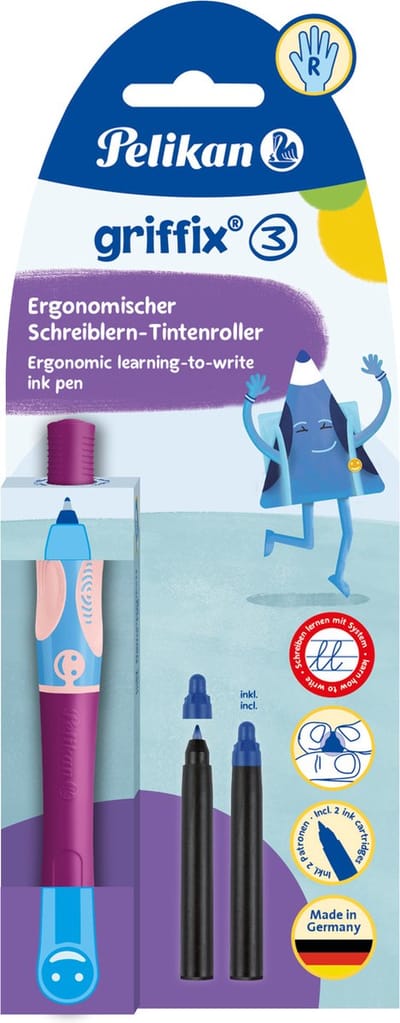 Pelikan inktpen griffix® Sweet Berry rechtshandig