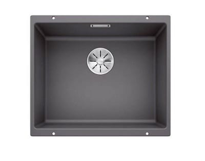 inbouwspoelbak 530x460mm grijs - blanco - 523433
