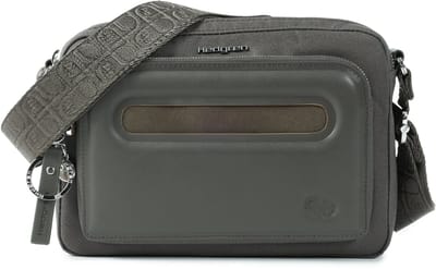 Hedgren Espresso Dames Crossbodytas met RFID-bescherming – Middelgroot – Black Ink