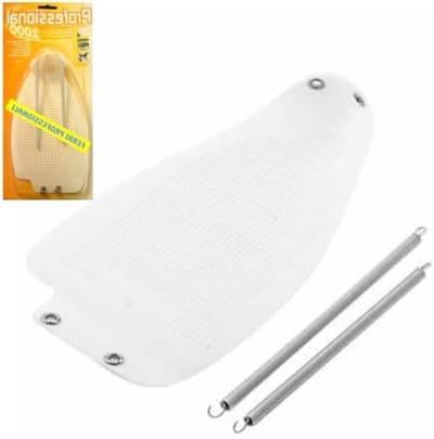 Strijkzool - Professionele zool - Kleding glad maken - Anti-aanbaklaag - Universeel - Zilver