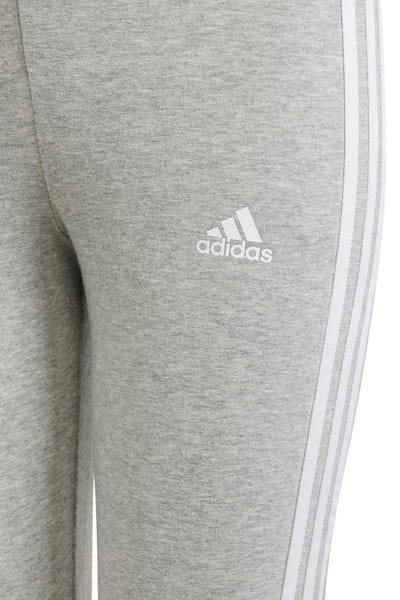 Adidas Sportswear Essentials 3-stripes Leggings Maat: 164 | Broeken Outlet | Unisex | Grijs