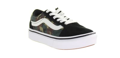 Vans ComfyCush Old Skool Zwart Kinder Plimsolls
