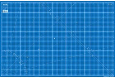 BabySnap Patchwork Snijmat 90 x 60 cm Blauw