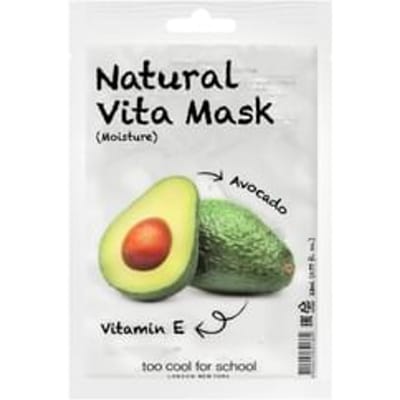 too cool for school - Natural Vita Mask - 5 Types Moisture (Avocado)
