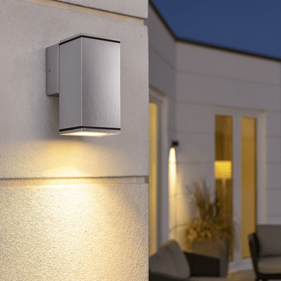 KS Verlichting - wandlamp - Kevin - aluminium - Down - GU10 - buitenlamp - modern - strak - IP54