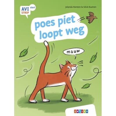 Poes Piet Loopt Weg - Avi Strips - Jolanda Horsten