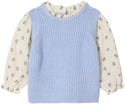 Vertbaudet 2-in-1 trui baby