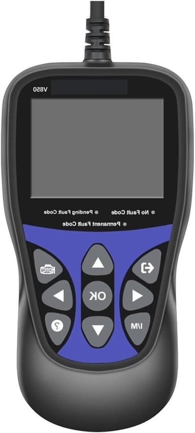 Foutcodelezer Auto - Diagnoseapparaat OBD-II - Motor Diagnostiek - Kleurendisplay - One Size - Zwart