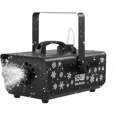 Sneeuwmachine, Krachtige 650W Handbediende/Ophangbare Nep Sneeuwmaker, Sneeuwvlokken Machine met Draagbaar Handvat, Buiten & Binnen Kunstmatige Sneeuwvlokken