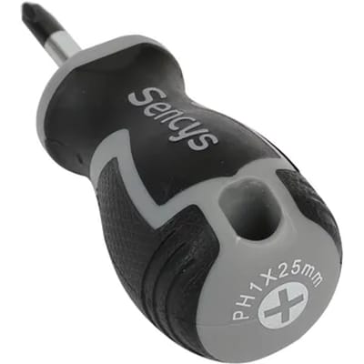 Sencys Schroevendraaier Kruiskop Stomp Ph1x25mm