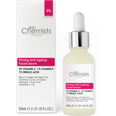 skinChemists Anti-aging gezichtsserum met 3% vitamine C, 1% ferulazuur en 1% vitamine E (30 ml)