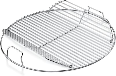 Famanu - 54,6 cm Rond Kookrooster voor 57CM Houtskool Grill, Grill Grid Onderdelen Voor Waterkoker One-Touch Houtskool Grill