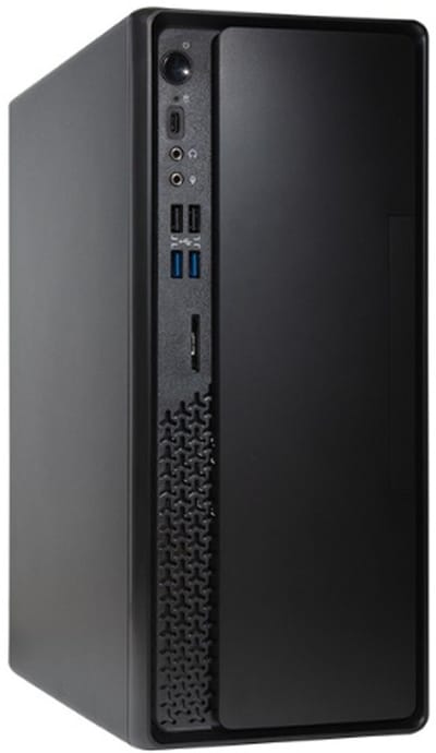Chieftec BS-10B-300 Serie - Pc-behuizing - mATX - Met Zasilacz - Zwart