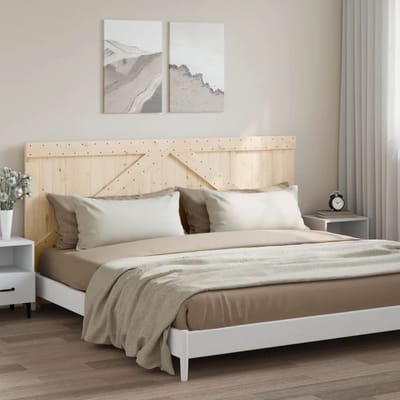 vidaXL Hoofdbord 200x104 cm massief grenenhout