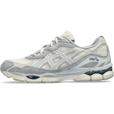 ASICS Gel NYC Ivoor Midden Grijs Heren Sneakers Crème 1203A372-600 39.5
