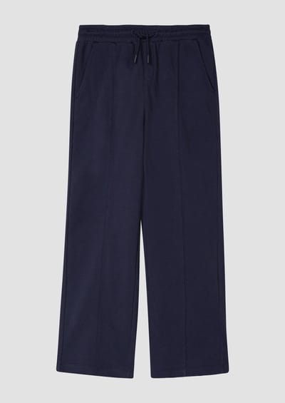 Baggy Joggingbroek Hoge Taille Brede Pijpen Elastische Taille Kind s.Oliver