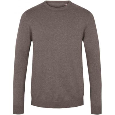 Kronstadt Emory cotton cashmere sweater ks3875 heather oatmeal