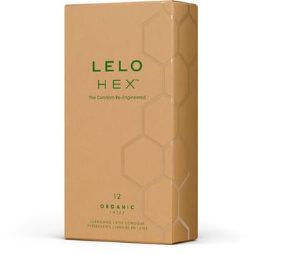 LELO HEX Organic - condooms - 54 mm - 12 stuks