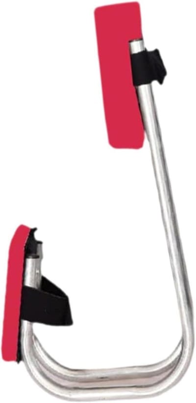 Kniezit Beenbrace - Knielapparaat Tuin - Tuinieren Werk - Verstelbaar Draagbaar - 46.5 cm Hoog - Rood