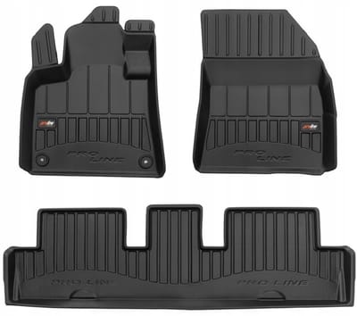 FROGUM 3D – Rubber Automatten voor CITROEN C4 Grand Picasso 2 2013-2019 – TPE, Geurloos, 6cm Randen