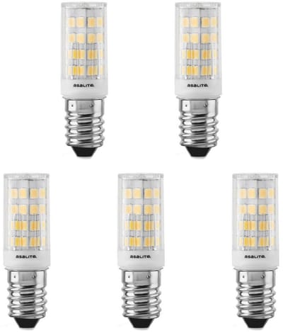 Asalite LED Lamp Staaf E14 Fitting - 3W = 30W - 360 Lumen - 3000K Warm Wit Licht - Niet Dimbaar - 220-240V - Energiezuinig 5 stuks
