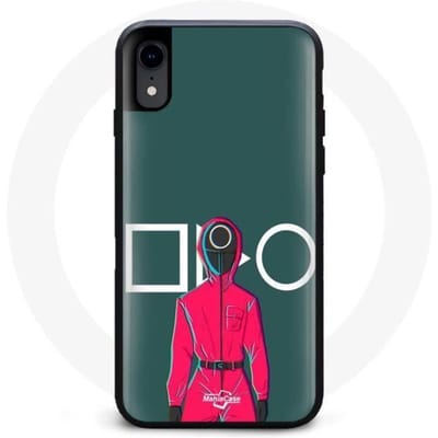 Coque Iphone XR Squid Game play Square