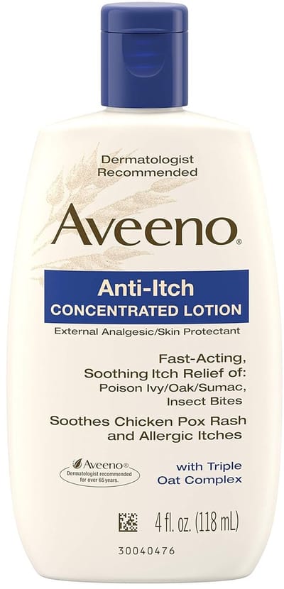 Aveeno - Anti-Itch Concentrated Lotion - 118 ml