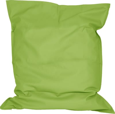 Zitzak Leatherlook Lime met binnenzak maat 140x170 cm