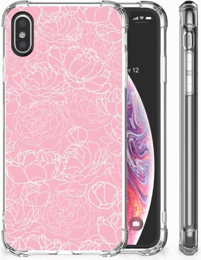 Apple iPhone X | Xs Case White Flowers