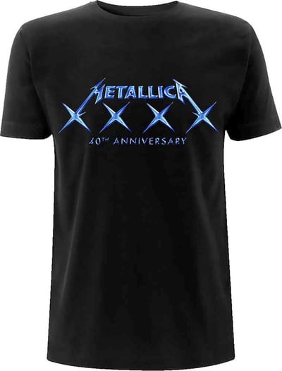 Metallica Heren Tshirt -S- 40 XXXX Zwart