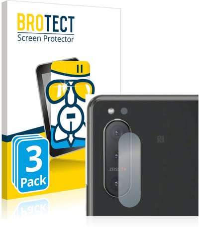 Screenprotector 3 Stuks voor Sony Xperia 5 II (ALLEEN Camera Lens) Beschermglas transparant