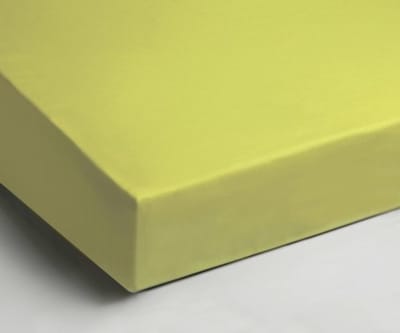 Day Dream hoeslaken - strijkvrij - katoen - 140x200 cm - Lime