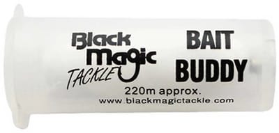 Black Magic Bait Buddy 220 M Elastische Lijn Transparant