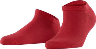 FALKE Active Breeze kort eenkleurig lyocell sneakersokken enkelsokken dames rood - maat 39-42