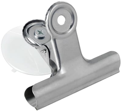 Metalen clips met zuignap