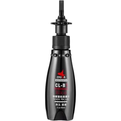 60ML Fietsolie Glijmiddel Fietskettingen Smeerolie Kettingreparatiegereedschap Met Reinigingsdoekje Fietsen Accessoires Onderdelen black