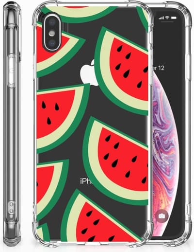 Apple iPhone Xs Max Beschermhoes Watermelons