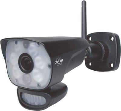 Extra Beveiligingscamera - Koepelcamera Buiten - Huis Bewaken - Color Night Vision - 1080P HD - Zwart